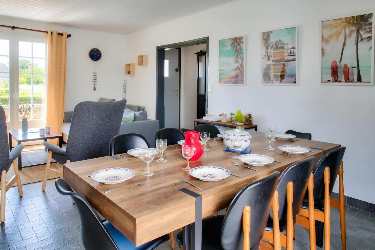 Grande Maison Familiale Pour 8 Avec Jardin Penmarcʼh 0*,